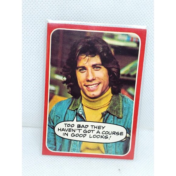 Vintage 1976 Topps Chewing Gum Welcome Back Carter Vinnie Barbarino Trading Card - Picture 1 of 6